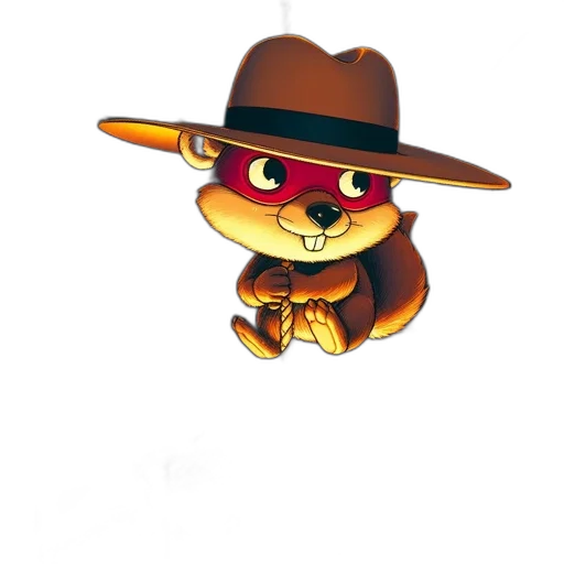 hat, staff, jacket, animal transparent PNG cut-out
