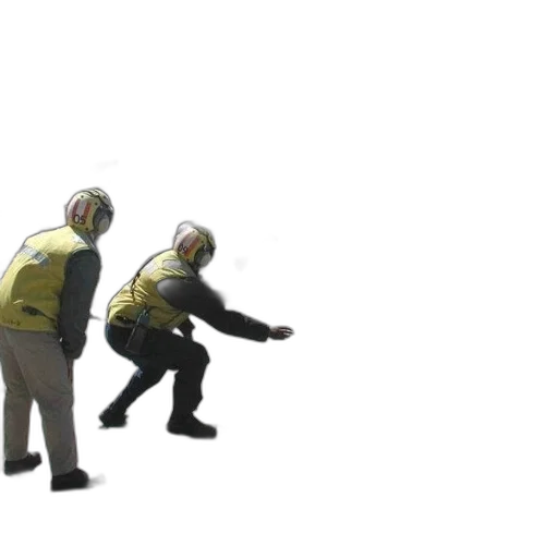 jacket, staff, mask, robot transparent PNG cut-out