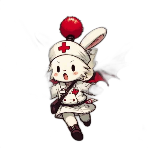 staff, weapon, creature, hat transparent PNG cut-out