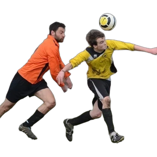 hair, staff, two, soccer transparent PNG cut-out