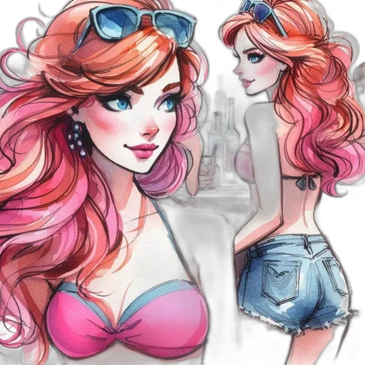 concept art, cartoon, fantasy art, comic book art transparent PNG cut-out