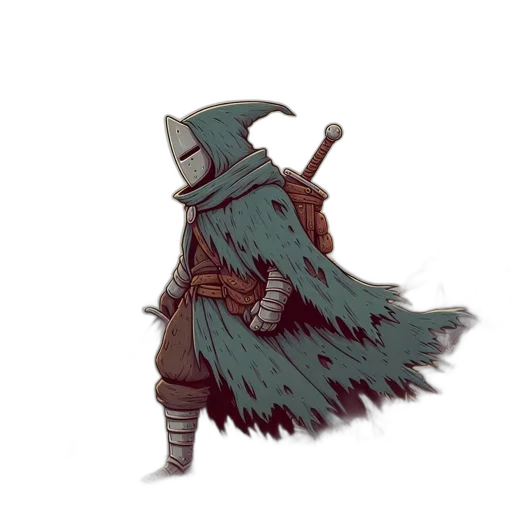staff, sword, weapon, hat transparent PNG cut-out