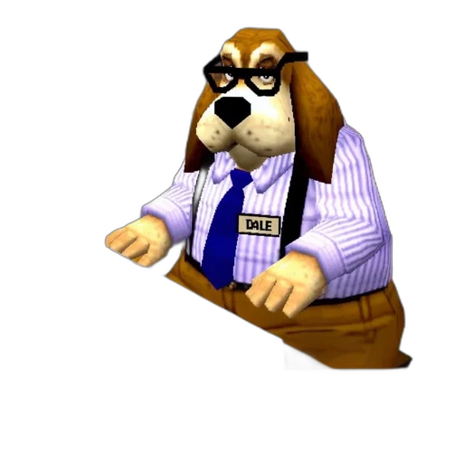 animal, staff, jacket, 3d render transparent PNG cut-out