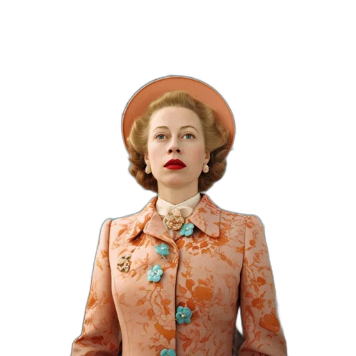 hat, dress, crown, face transparent PNG cut-out