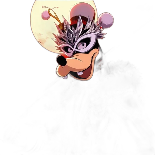 mask, crown, hat, animal transparent PNG cut-out