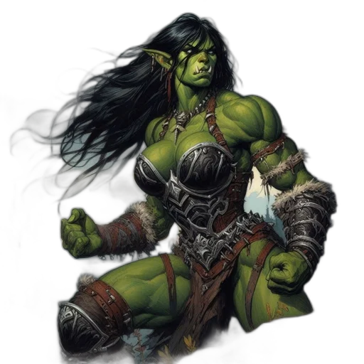 fantasy art, concept art, comic book art, pixel art transparent PNG cut-out