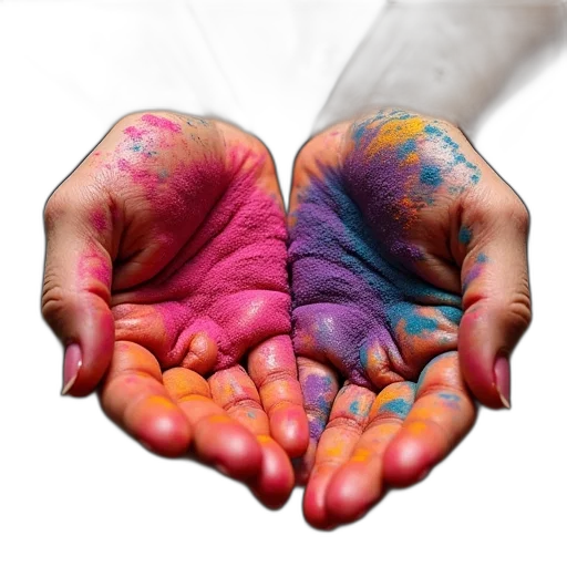 photorealistic, oil painting, watercolor, colorful transparent PNG cut-out