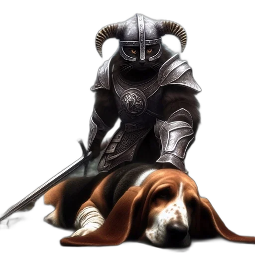 sword, animal, weapon, staff transparent PNG cut-out