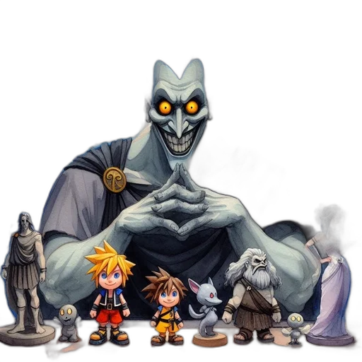 concept art, fantasy art, pixel art, comic book art transparent PNG cut-out