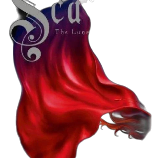 dress, fantasy art, concept art, red transparent PNG cut-out