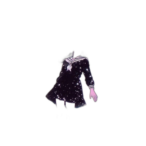 jacket, dress, staff, robot transparent PNG cut-out