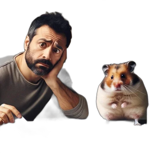 animal, concept art, photorealistic, cartoon transparent PNG cut-out
