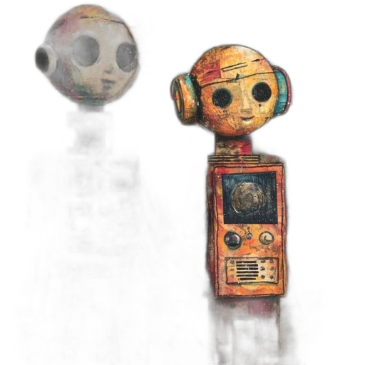 robot, mask, staff, jewelry transparent PNG cut-out