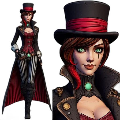 hat, concept art, fantasy art, comic book art transparent PNG cut-out
