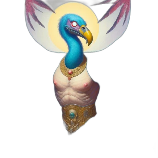 dragon, staff, jewelry, creature transparent PNG cut-out