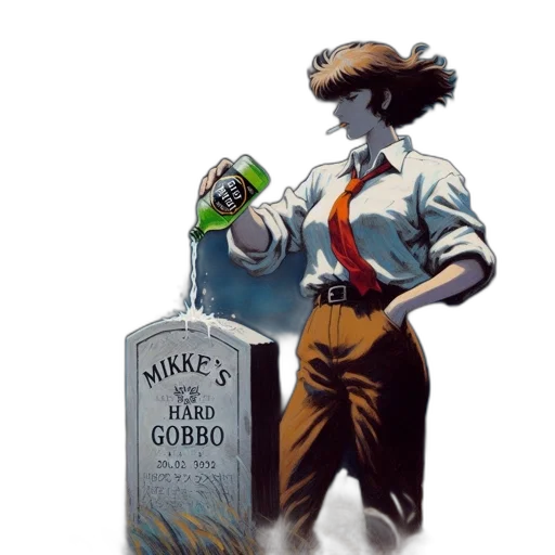 bottle, robot, concept art, comic book art transparent PNG cut-out