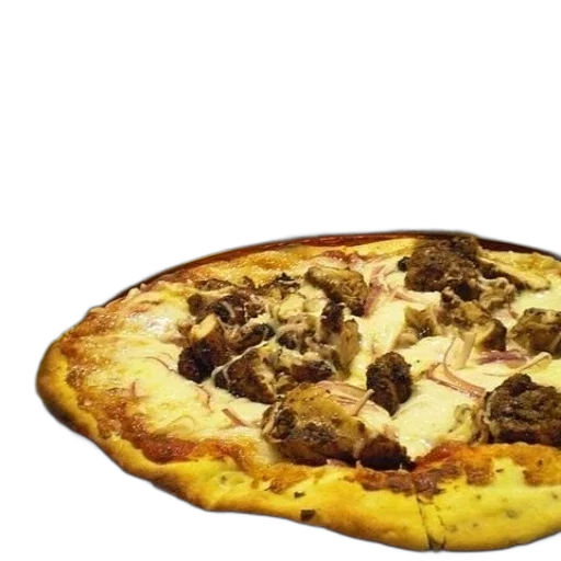 food, 3d render, photorealistic, pizza transparent PNG cut-out