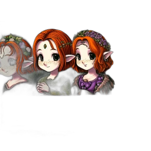 crown, staff, jewelry, fantasy art transparent PNG cut-out