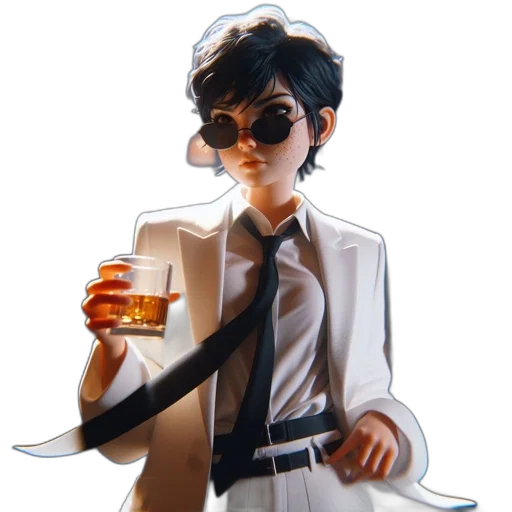 staff, jacket, concept art, pixel art transparent PNG cut-out