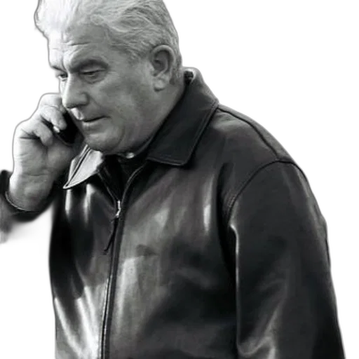 jacket, face, staff, photorealistic transparent PNG cut-out