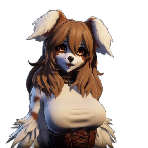 staff, dress, animal, creature transparent PNG cut-out
