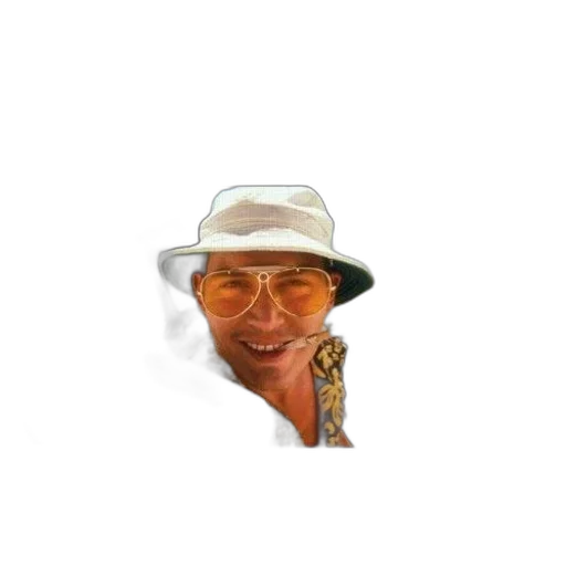 hat, staff, animal, face transparent PNG cut-out