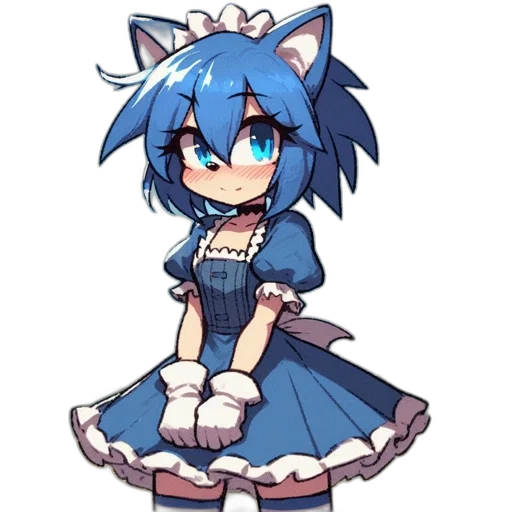 dress, staff, creature, animal transparent PNG cut-out