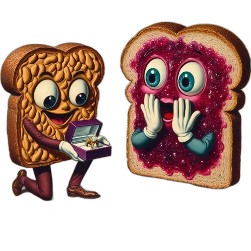food, concept art, two, anthropomorphic transparent PNG cut-out