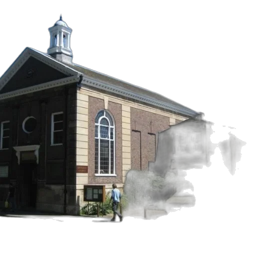 building, concept art, 3d render, photorealistic transparent PNG cut-out