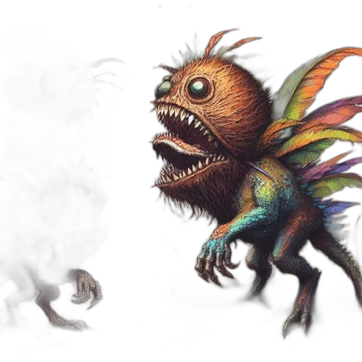 creature, dragon, animal, concept art transparent PNG cut-out