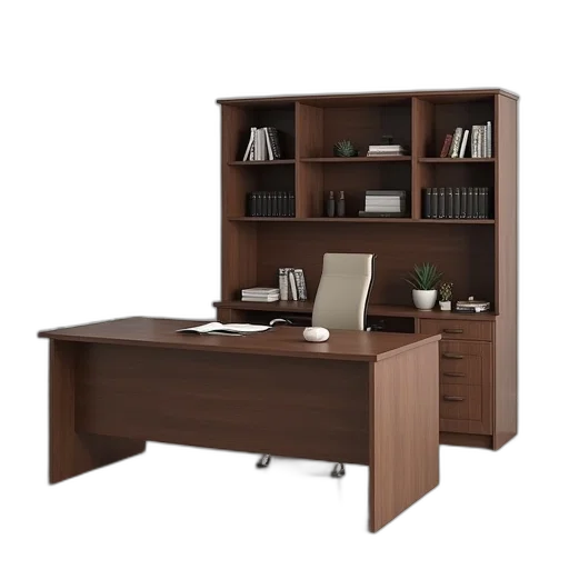 furniture, staff, 3d render, executive transparent PNG cut-out