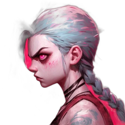 face, mask, concept art, cyberpunk transparent PNG cut-out