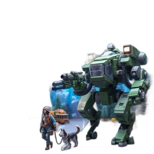 robot, weapon, animal, creature transparent PNG cut-out
