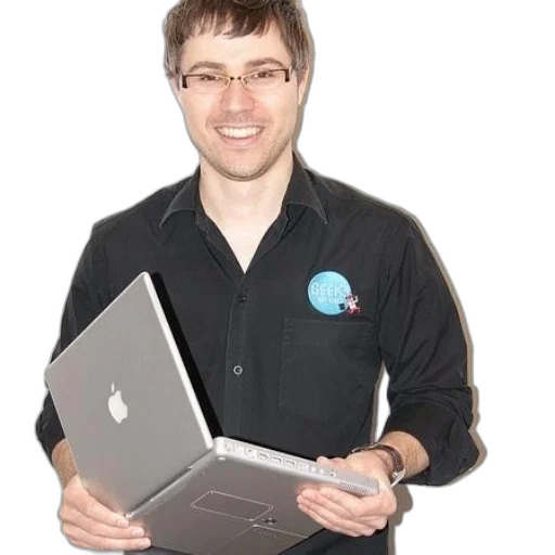 staff, jacket, man, black transparent PNG cut-out