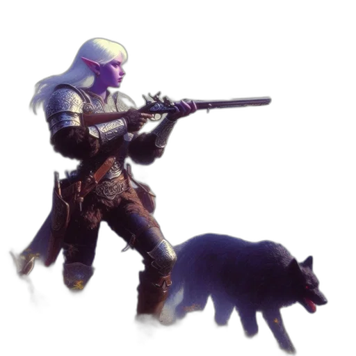 weapon, animal, creature, staff transparent PNG cut-out