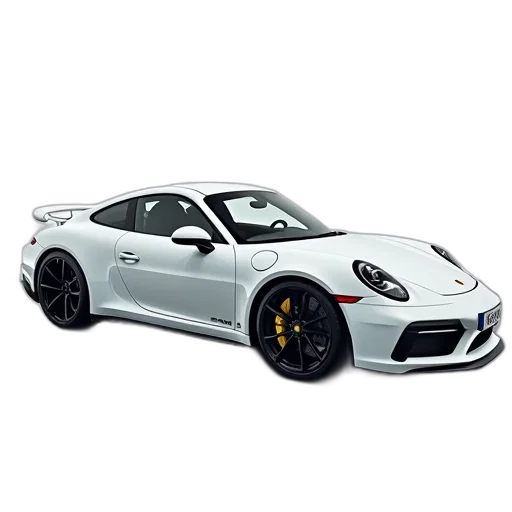 car, 3d render, photorealistic, white transparent PNG cut-out