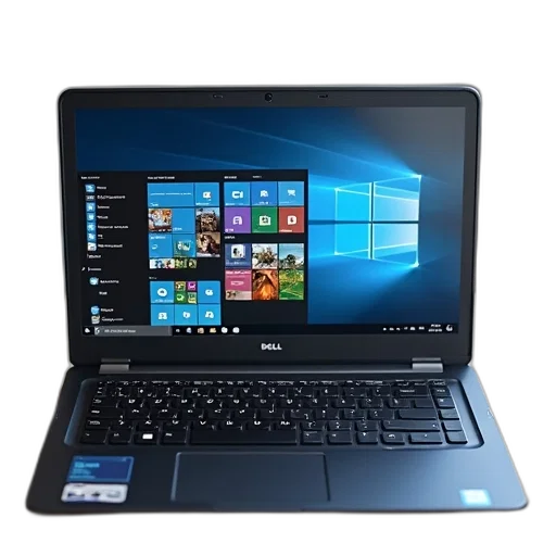 3d render, dell, latitude, e7459 transparent PNG cut-out