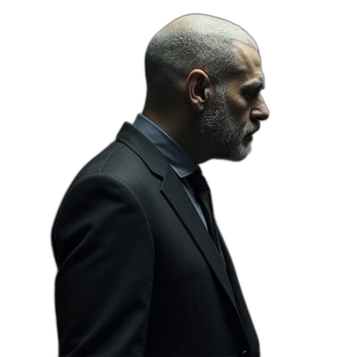 jacket, staff, face, concept art transparent PNG cut-out
