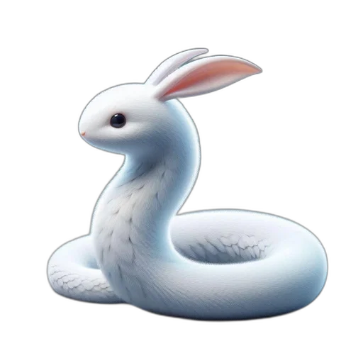 dragon, animal, creature, staff transparent PNG cut-out