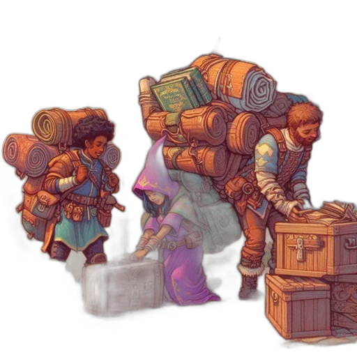 furniture, concept art, fantasy art, pixel art transparent PNG cut-out
