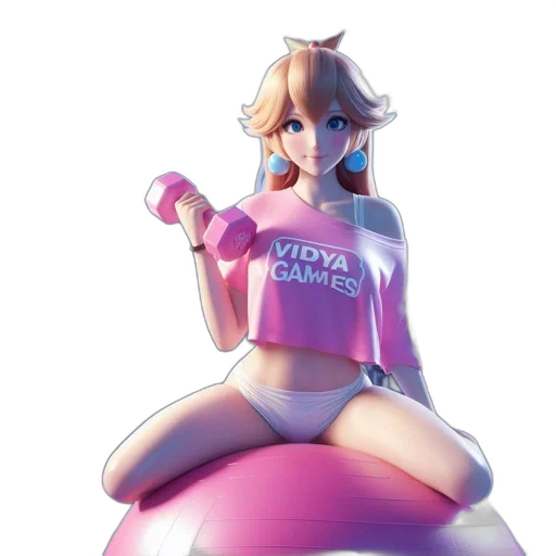 weapon, robot, dress, vaporwave transparent PNG cut-out