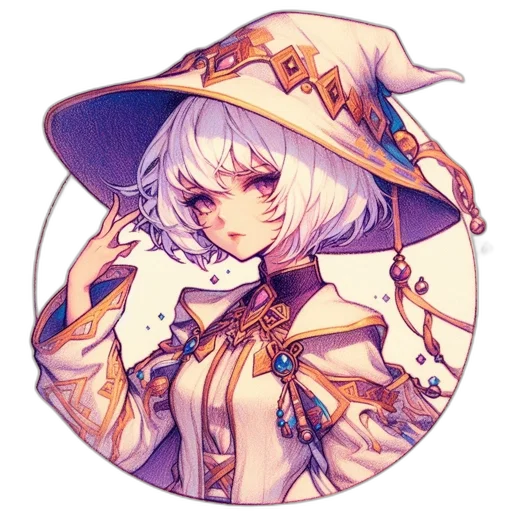 staff, hat, weapon, crown transparent PNG cut-out