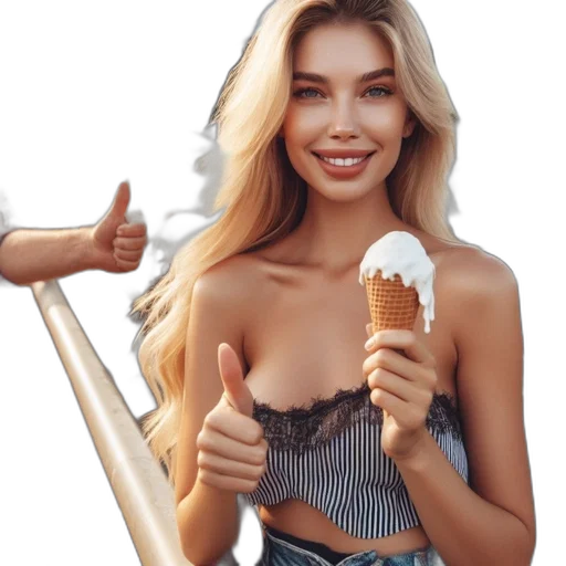 umbrella, staff, food, weapon transparent PNG cut-out