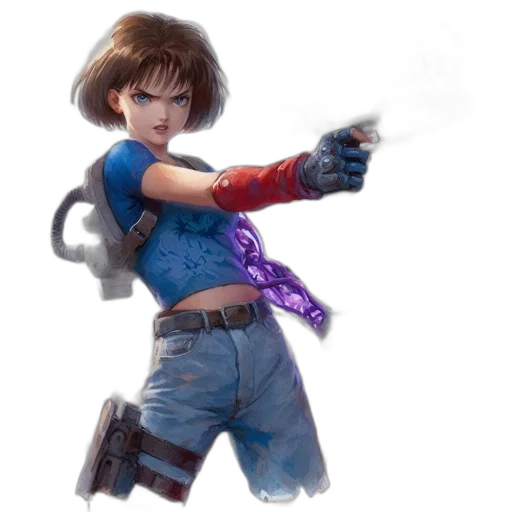 weapon, concept art, photorealistic, comic book art transparent PNG cut-out