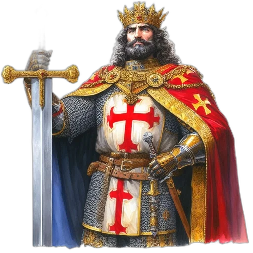 crown, sword, concept art, fantasy art transparent PNG cut-out