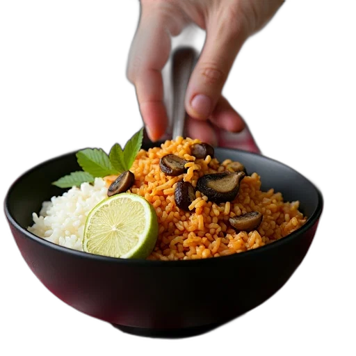 food, person, hand, reaching transparent PNG cut-out