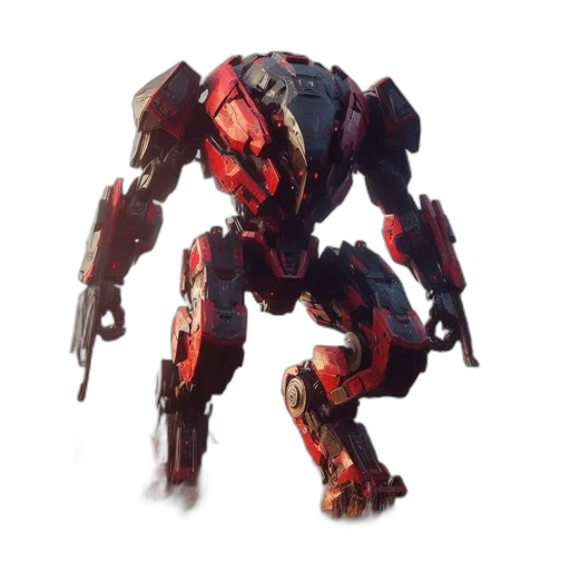 robot, weapon, creature, concept art transparent PNG cut-out