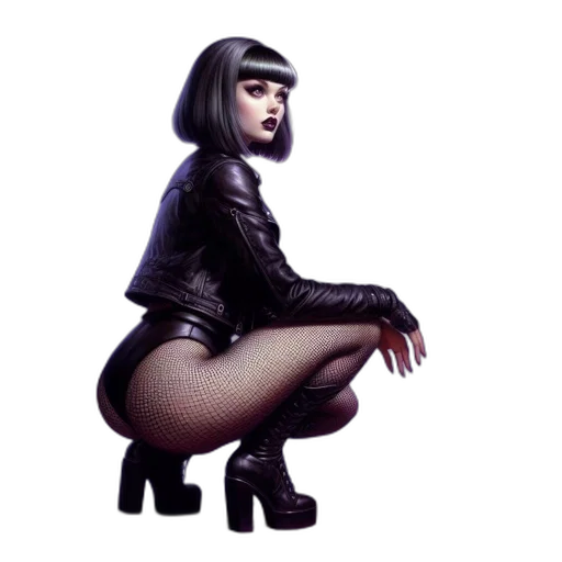 jacket, robot, concept art, 3d render transparent PNG cut-out