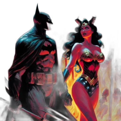 comic book art, concept art, fantasy art, fire transparent PNG cut-out