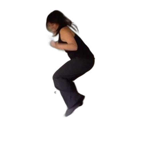 staff, mask, shoes, person transparent PNG cut-out